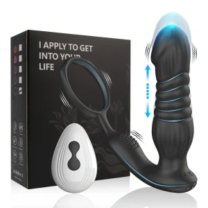 Plug Anal Vibrador & Estimulador de Prostata