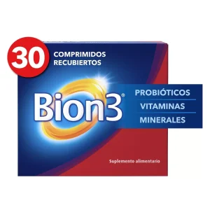 Bion3 - Multivitamínico con Minerales y Probióticos