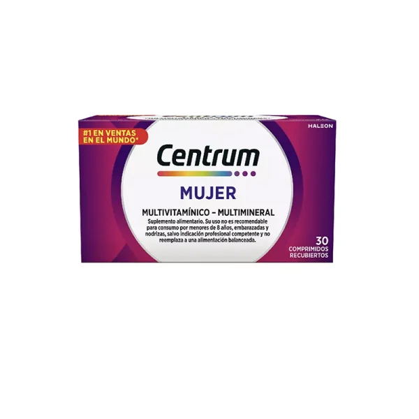 Centrum - Mujer Multivitamínico con Vitaminas y Minerales