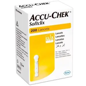 Lancetas ACCU-CHEK® Softclix - 200 unidades